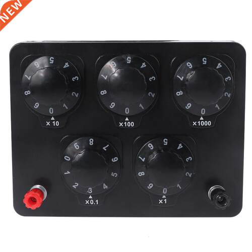 0-9999.9 Ohm Variable Resistance Box Decade Resistor Experim