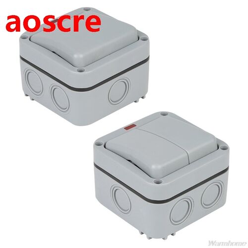 MP12 Wall Switch Outdoor Waterproof Dust-proof Wall Switch S