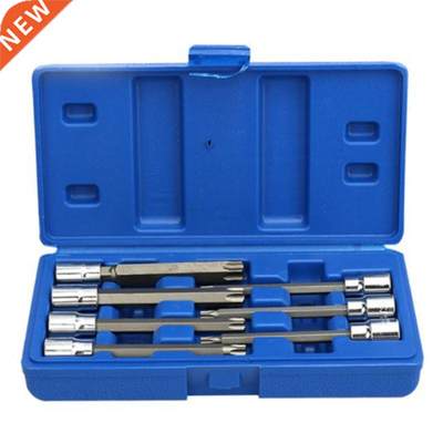 7Pcs/Set 3/8 Inch Socket Tool Set Drive Extra Long Torx Star