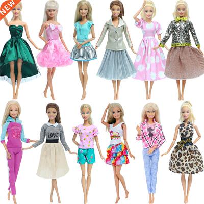 Fashion Doll Dress Outfit Casual Wear Handmade Girl Clothing