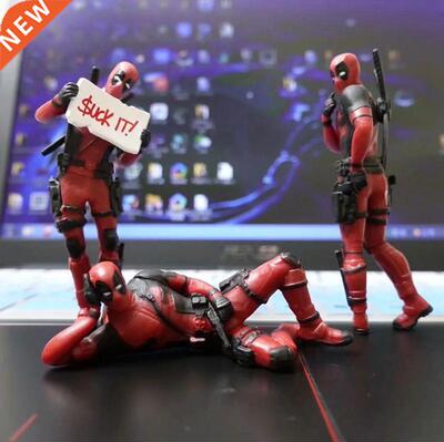 Desk Decoration Deadpool Car Home Office Marvel 8cm X-MAN Fu