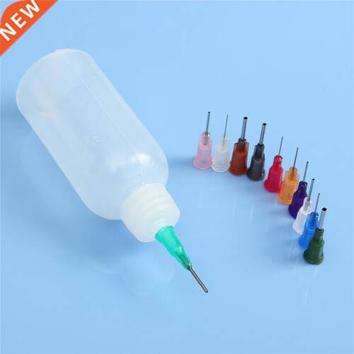 5pcs/set 50ml Transparent Polyethylene Needle Dispenser Disp