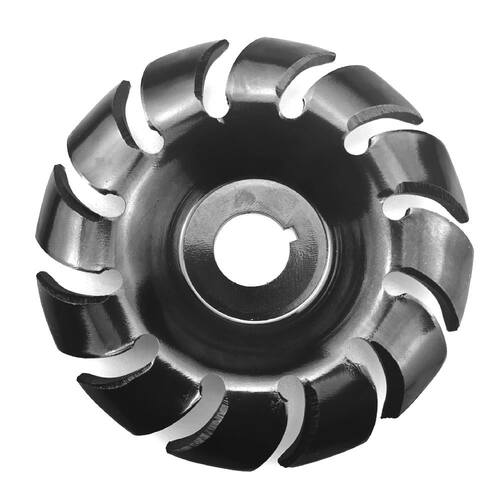 90MM 12 Gears Woodworking Tea Tray Root Carving High Carbon