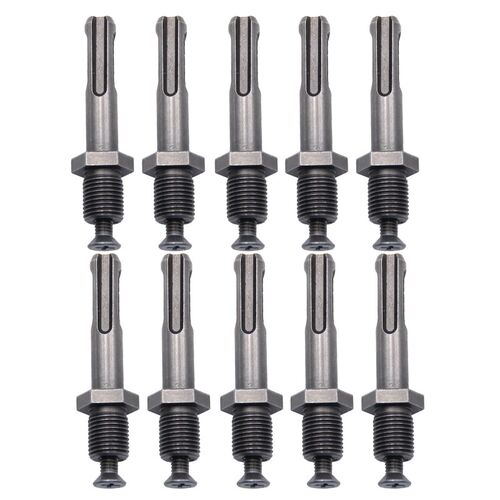 12mm Thread SDS Plus Round Shank Mandrel Adapter Connector H