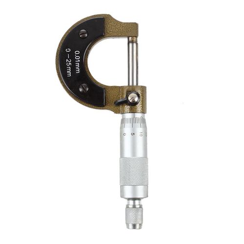 Machinists 0-25mm Measure thickness gauge micrometer screw