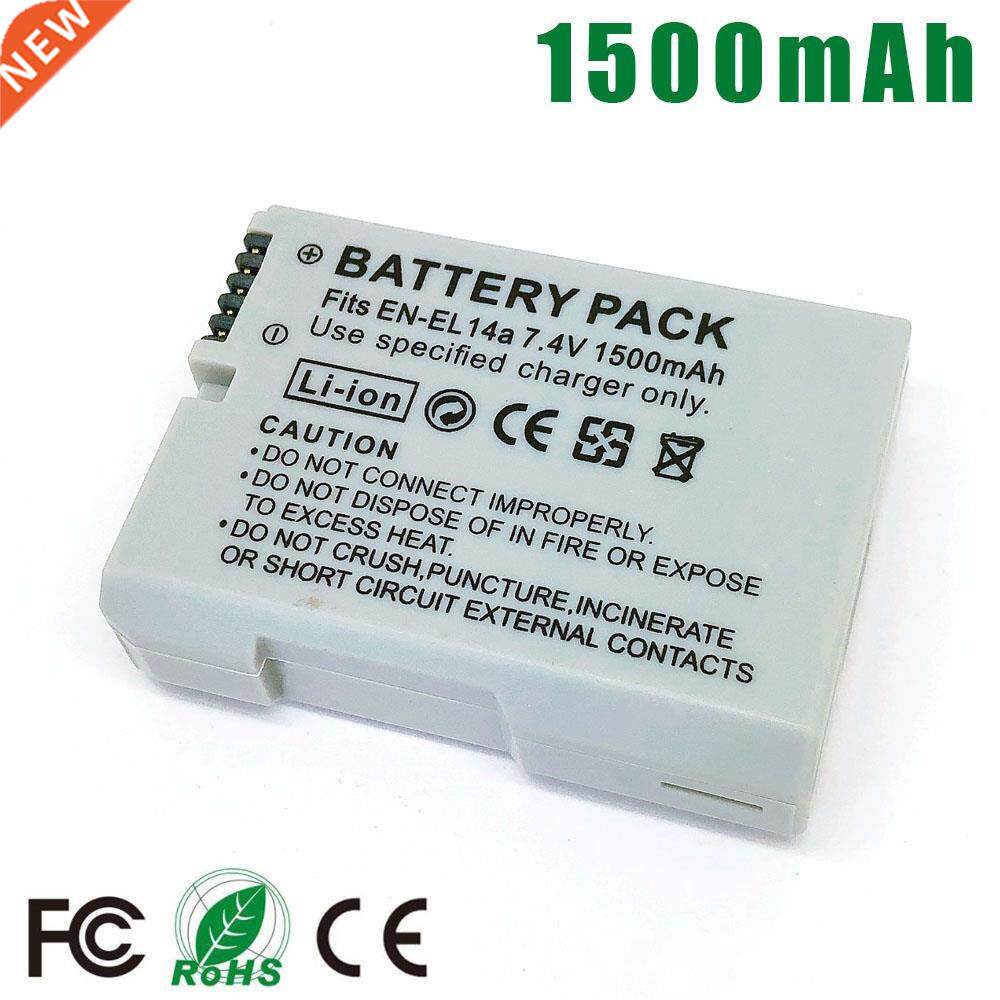 EN-EL14a ENEL14a EN EL14 a Battery For Nikon D3100 D3200 D33