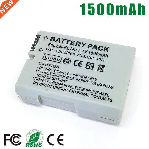 EN-EL14a ENEL14a EN EL14 a Battery For Nikon D3100 D3200 D33