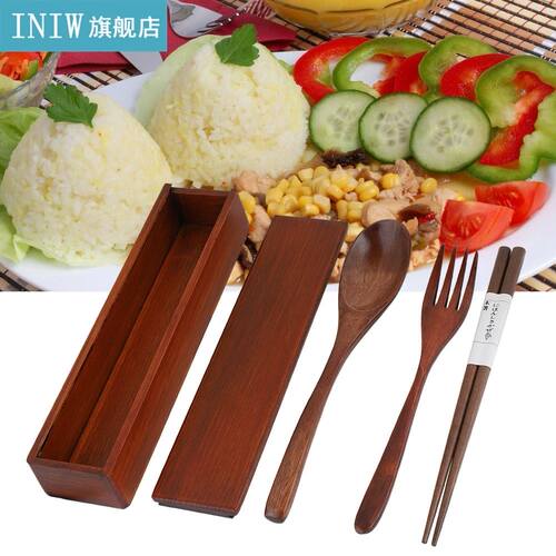 Nosii Portable Reusable Cutlery Set Tableware With Storage C