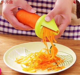 Kitchen Tools Accessories Gadget Funnel Model Spiral Slicer
