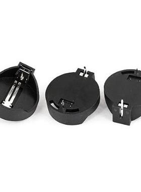 10pcs Black Round Button Battery Hol Case for CR202 2016