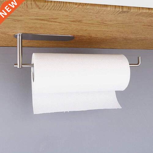 Kitchen Self-adhesive Under Cabinet Paper Roll Rack Towel Ho