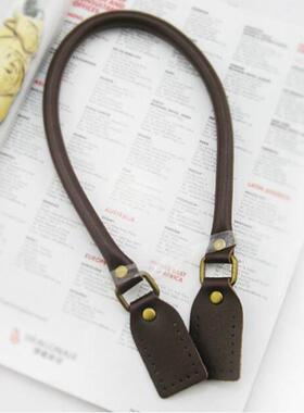 1pair 40-60cm Long Genuine Leather Bag Handle Strap Accessor