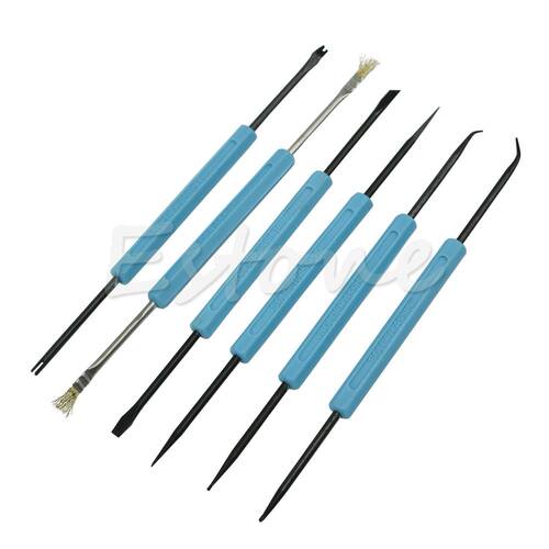6Pcs Welding SolderStation Iron Tool Electronic Heat Assist