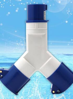 16 AMP 16A 3-Way Connector Splitter Plug Socket 3 Pin Waterp