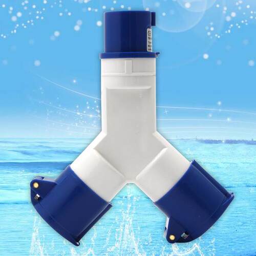 16 AMP 16A 3-Way Connector Splitter Plug Socket 3 Pin Waterp