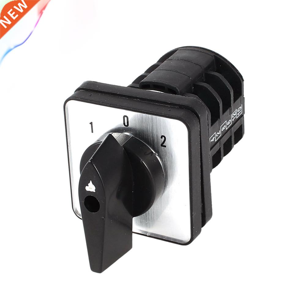 380V 10A 1-0-2 2Pole 3Positions Rotary Cam Universal Changeo
