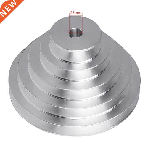 Aluminum A-Type 5 Step Pagoda Pulley Wheel 150mm Outer Dia
