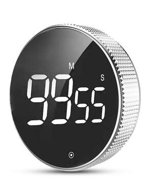 Round Rotary Digital Timer Stopwatch LED 99 Minutes 59 Secon