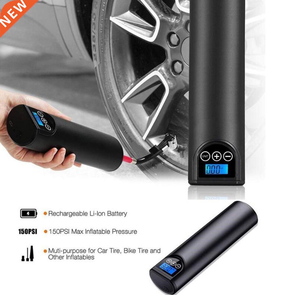 USB Charging Mini Bike Air Pump Bicycle Tire Inflator 2000m
