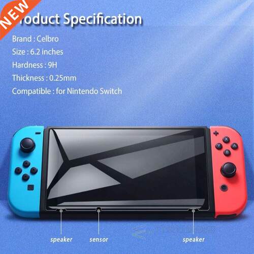 Tempered Glass For Nntendo Swtch Screen Protector NS Acce