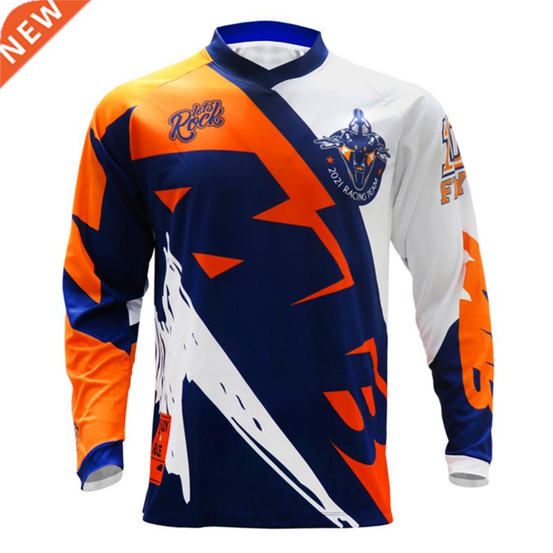 2022 new Men's Downhill Jerseys RACE FACE Mountain Bike
