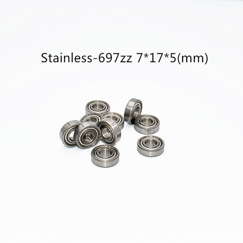 Stainless steel 10PCS S697ZZ 7*17*5(mm) free shipping antir