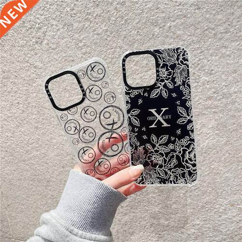 Flower X:ORDINARY Plant Skin Care Brand Phone Case For iPhon