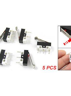 AC 125V 1A SPDT Subminiature Micro Lever Switch 5 Pcs