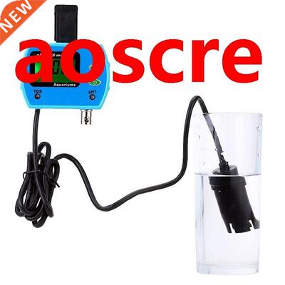 pH TDS Electrode Meter Precise LCD PH tds Monitor Aquarium S