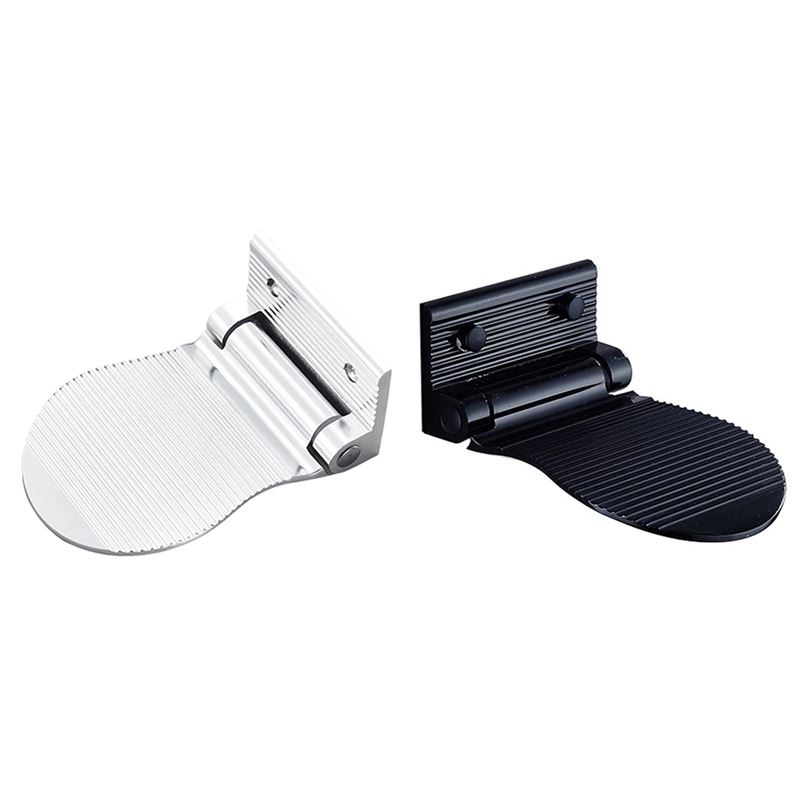 Space Aluminum Bathroom Pedal Shower Room Anti-Slip Safety F