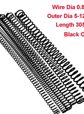 1PCS Y Type Compression Spring Black Manganese Steel Pressur