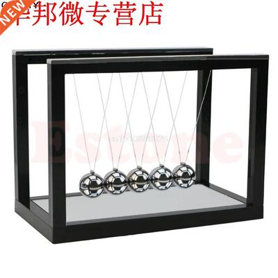 Newton	s Balance Ball Cradle Steel Physics Science Pendul