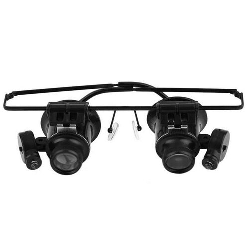 Profession  20X LED Double Eye Repair Magnifier Glasses  Lou