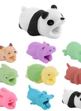 Cute Bte Cartoon Anmal Cable Protector Cord Wre Protecto