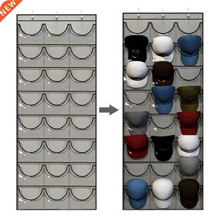 Baseball Hat Rack Hanging Over The Door Cap Storage Organize