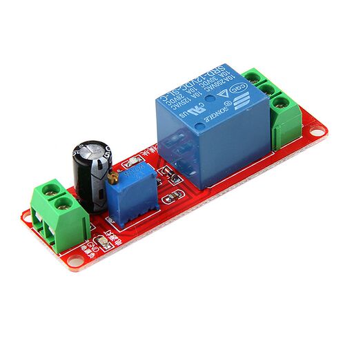 12V NE555 Oscillator Delay Adjustable Timer Relay Switch Mod