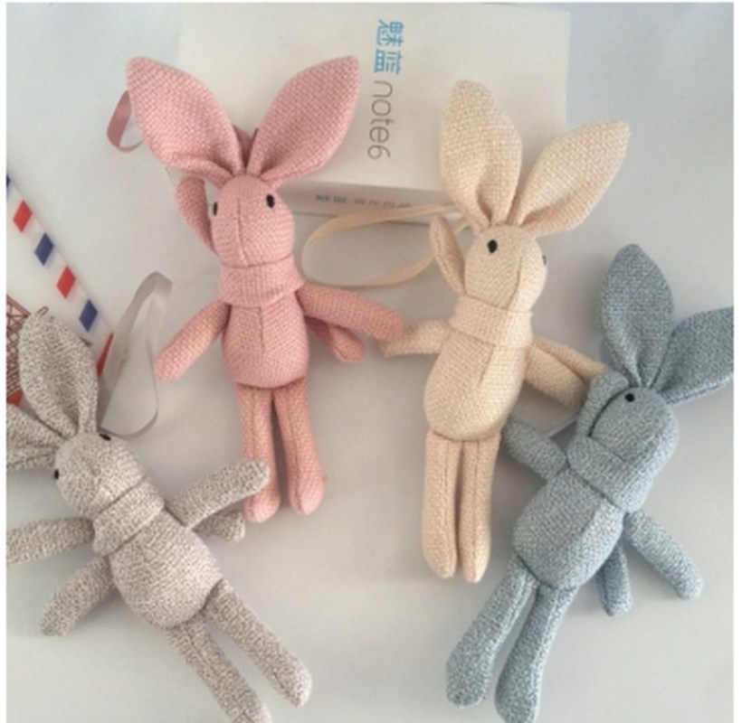 1pc Dress Rabbit Key Chain TOY, Kid's Party Plush TOY , Bouq