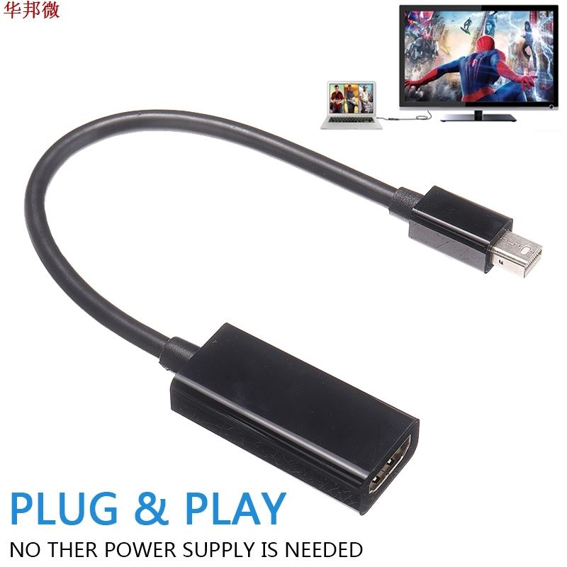 Mini Display Port DP To HDMI Adapter Cable For Mac Pro MacBo