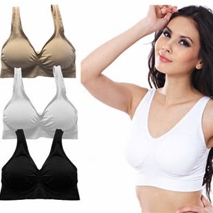 Women Rimless Bras Underwear Wireless Bra Seamless Bra Plus