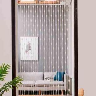 Heart Tulle Curtains Modern Curtains for Living Room Transpa