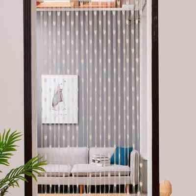 Heart Tulle Curtains Modern Curtains for Living Room Transpa