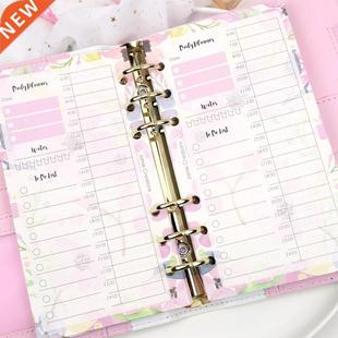 MyPretties 40 Sheets Floral Daily Planner Refi