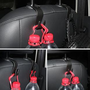 2Pcs Universal Car Headrest Back Seat Hook Hanger Vehicle Or