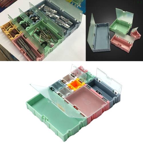 9pcs/set SMD Container SMT IC Electronic Component Mini Stor