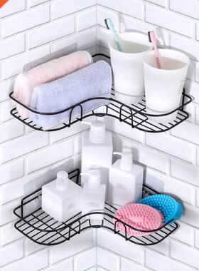 Bathroom Shelf Metal Shelf Storage Rack Stainless Steel Punc