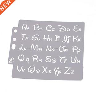 Alphabet Letter Stencils Template Painting Scrapbooking Embo
