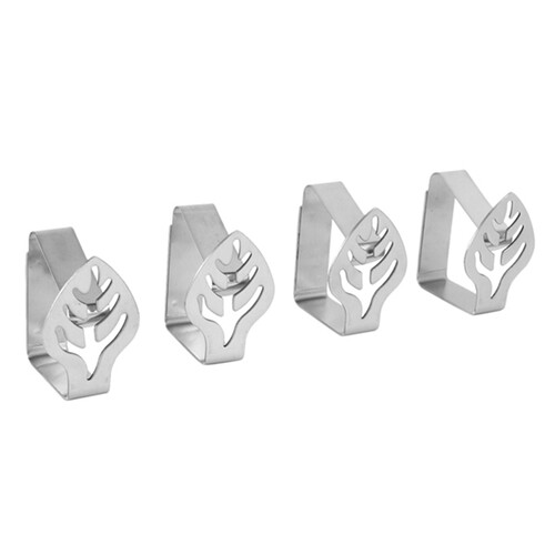 8PCS Stainless Steel Silver Thickened Strong Cloth Clip ,Tab