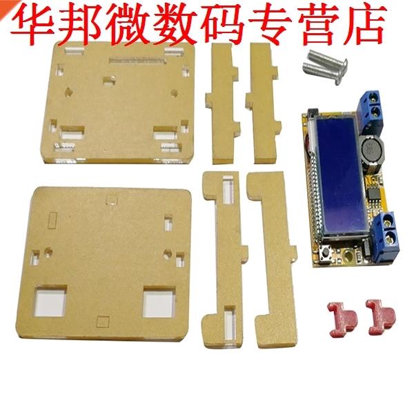 DC-DC buck regulator voedingsmodule met display LCD met volt