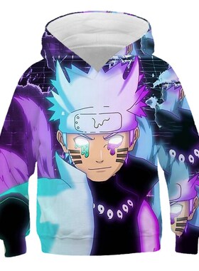 Children Costume Movie Narutos Anime Spring Boy Hoodie Kids