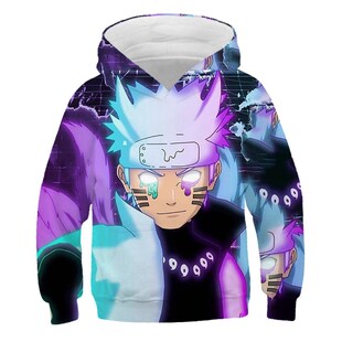Children Costume Movie Narutos Anime Spring Boy Hoodie Kids